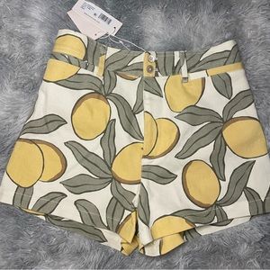 LEMON TREE PRINTED SHORT